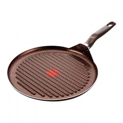 Frigideira Grill 30cm Rochedo Expert Chocolate